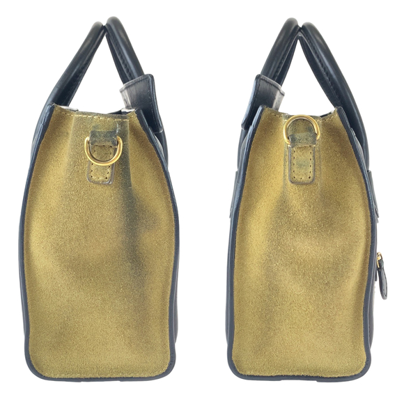 Celine Celine Luggage Nano Leather Suede Handbag Leather Handbag - Picture 8 of 10